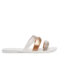 Klapki i japonki damskie - Klapki Melissa Melissa Eclipse Slide Ad 35998 Złoty - miniaturka - grafika 1