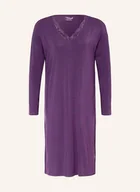 Piżamy damskie - Triumph Koszula Nocna Timeless Sensuality lila - miniaturka - grafika 1