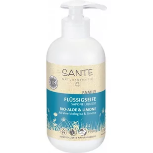 MYDŁO W PŁYNIE ALOES I CYTRYNA ECO 500 ml - SANTE - Woda - miniaturka - grafika 1