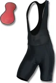 Spodnie rowerowe - Rogelli Spodenki kolarskie na szelkach Rogelli Econ z wkładką L - miniaturka - grafika 1