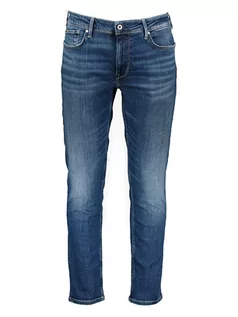 Spodnie męskie - Pepe Jeans Dżinsy - Skinny fit - w kolorze niebieskim - grafika 1