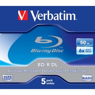 Verbatim BD-R 50GB X6 (5 JEWEL CASE) NDVMVBR0001A [7505436]