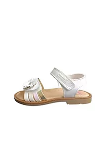 Pablosky 012900, płaskie sandały, białe, 22 EU - Buty dla dziewczynek - miniaturka - grafika 1