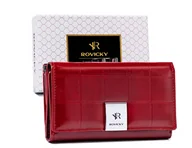 Portfele - Portfel damski ze skóry naturalnej i ekologicznej - miniaturka - grafika 1