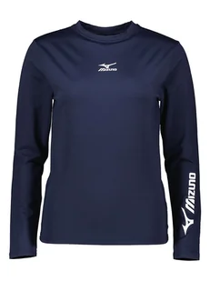 Mizuno Koszulka funkcyjna w kolorze granatowym - Koszulki sportowe damskie - miniaturka - grafika 1