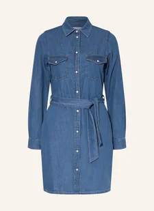 Pepe Jeans Sukienka Jeansowa blau - Sukienki - miniaturka - grafika 1