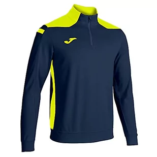 Joma Męska bluza z kapturem Championship Vi Granatowy neonowy żółty Talla Normal 101952321 - Bluzy męskie - miniaturka - grafika 1