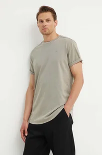 G-Star Raw t-shirt bawełniany x Sofi Tukker męski kolor szary gładki - Koszulki męskie - miniaturka - grafika 1