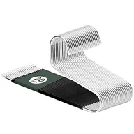 Skarpetki dla dzieci - DOIOWN Wieszaki na spodnie z otwartymi końcami, wieszaki na spodnie ze stali nierdzewnej, 20 szt., grubość 8 mm, wielofunkcyjne antypoślizgowe wieszaki na ciężkie spodnie, dżinsy, spodnie, szalik, - miniaturka - grafika 1