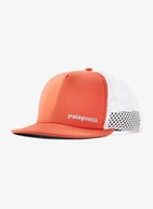 Czapki męskie - Czapka Patagonia Duckbill Shorty Trucker Hat - pimento red - miniaturka - grafika 1