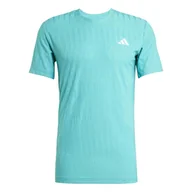 Koszulki sportowe męskie - Koszulka męska adidas Tennis Climacool+ AIRCHILL FreeLift T-Shirt Blue M - miniaturka - grafika 1
