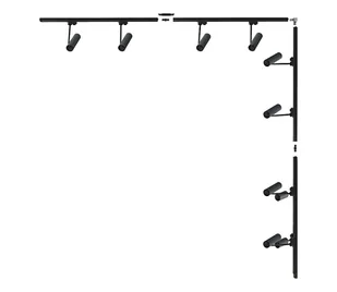 Zuma Line 3586 - Spot do systemu szynowego LISA 8xGU10/35W/230V czarny - Lampy sufitowe - miniaturka - grafika 1