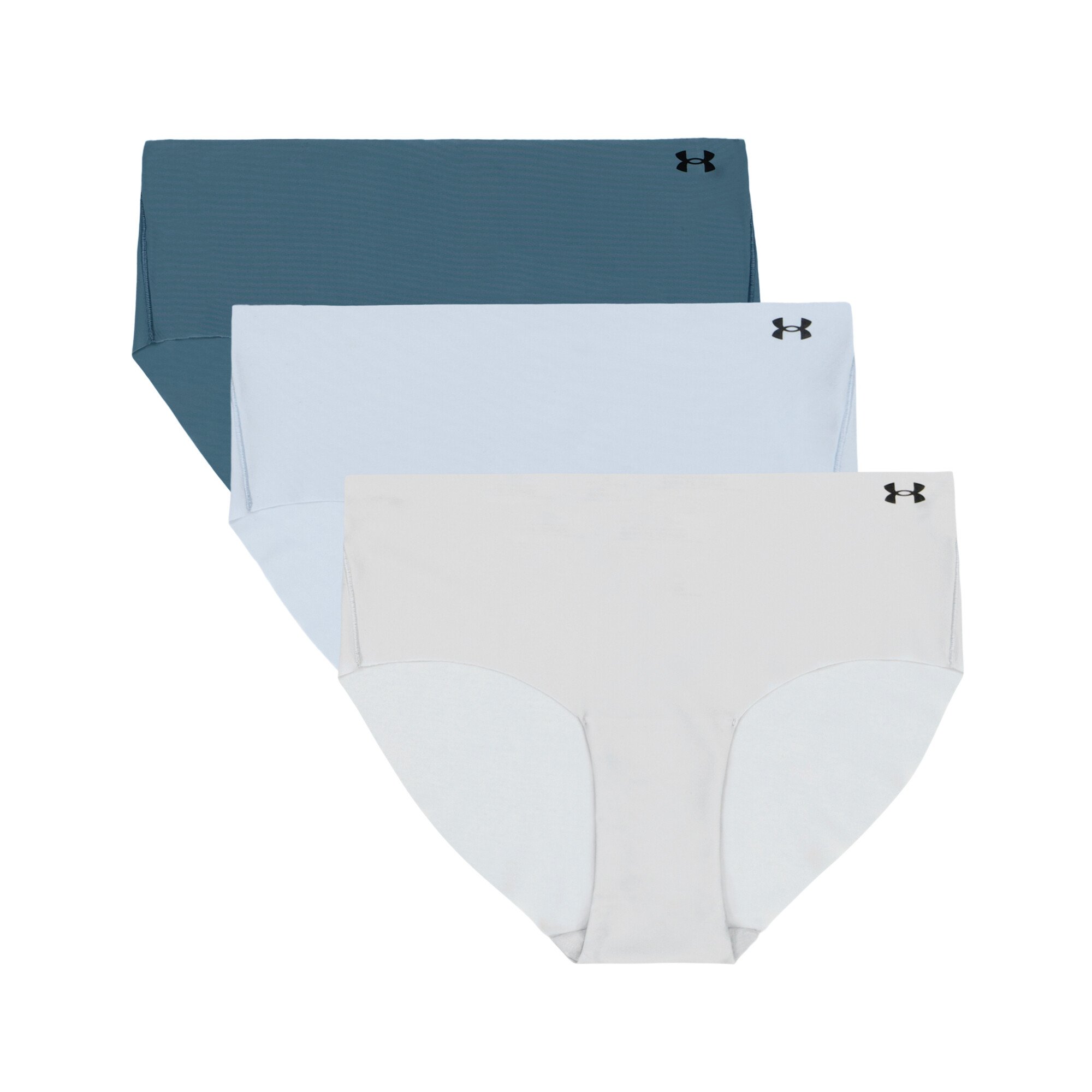 Majtki damskie Under Armour PS Hipster Solid 3Pack Blue S