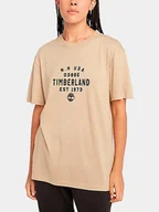 Koszulki męskie - T-shirt męski bawełniany Timberland TB0A5UF7 XL Beżowy (194903903190). T-shirty męskie - miniaturka - grafika 1