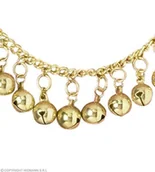 Akcesoria i dodatki do ubrań dla dzieci - Widmann anklets with złota Bells Accessory For Boot Fancy Dress 2926G - miniaturka - grafika 1