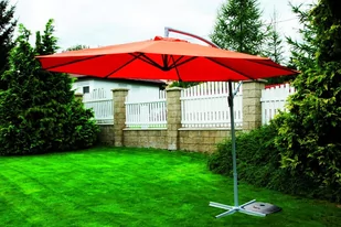 Rojaplast Parasol 300cm EXCLUSIVE NIEPRZEMAKALNY terakota - Parasole ogrodowe - miniaturka - grafika 1
