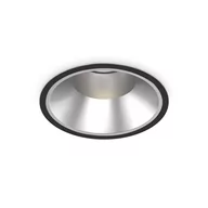Oprawy, klosze i abażury - Ideal Lux Lampa wpuszczana OFF FI 42W 3000K czarna 266596 266596/IL - miniaturka - grafika 1