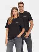 Koszulki i topy damskie - Guess Jeans T-Shirt M5BI78 K8FQ4 Czarny Regular Fit - miniaturka - grafika 1