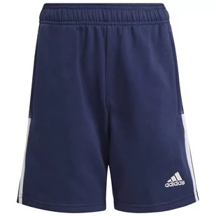 Adidas, Spodenki dziecięce, Tiro 21 Sweat Short Junior GK9679, granatowy - Odzież sportowa dziecięca - miniaturka - grafika 1