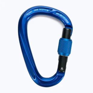 Mammut Crag HMS Carabiner Screw Gate, ultramarine 2021 Karabinki zakręcane 2040-02161-15196-1 - Sprzęt wspinaczkowy - miniaturka - grafika 1