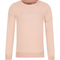 Bluzy dla dziewczynek - Guess Bluza BABY TERRY | Regular Fit - miniaturka - grafika 1