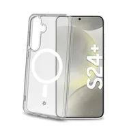 Etui i futerały do telefonów - Celly Etui na telefon białe przezroczyste Galaxy S24 Plus - miniaturka - grafika 1
