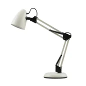 Lampy stojące - Notari lampka biurkowa 1xGU10 biała TB-29928-BG - miniaturka - grafika 1