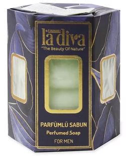 LA DIVA MYDŁO W KOSTCE TWIST DLA MĘŻCZYZN PERFUMOWANE (4 x 45 g) 180 g - LA DIVA BP-8699266393371 - Mydła - miniaturka - grafika 1