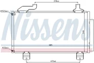 Chłodnice - NISSENS CHŁODNICA KLIMATYZACJI 940114 HONDA ACCORD 2.0I-2.4I 08 940114 - miniaturka - grafika 1