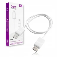 Kable USB - Bezprzewodowy transmiter HDMI 1.4 Spacetronik TV Wideo Audio Full HD 1080p - miniaturka - grafika 1