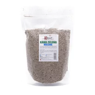 Zielona kawa mielona 1kg BRAZYLIJSKA odchudzanie - Kawa - miniaturka - grafika 1