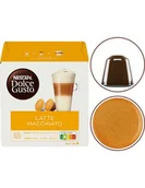 Kawa w kapsułkach i saszetkach - Nescafe Dolce Gusto Latte Macchiato Kawa Kapsułki 16 sztuk - miniaturka - grafika 1