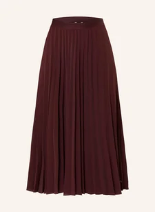 Tommy Hilfiger Plisowana Spódnica rot - TOMMY HILFIGER - Spodnie sportowe damskie - miniaturka - grafika 1