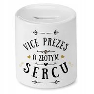Skarbonki - Dla Vice Prezesa Skarbonka na Urodziny Na Prezent z Nadrukiem ze Zdjęciem + Opakowanie na prezent (wzór 04) - miniaturka - grafika 1