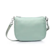 Torebki damskie - Mandarina Duck Mellow Hobo Leather, Zielona góra lodowa - miniaturka - grafika 1