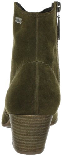 s.Oliver Damskie kozaki i botki Casual Fashion, zielony - Zielony oliwkowy 706-41 EU