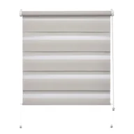 Rolety - Mini roleta ZEBRA CLASSIC Dzień/Noc szara 105 cm x 150 cm - miniaturka - grafika 1