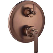 Baterie podtynkowe - Omnires ARMANCE AM5237 ORB MOSIĄDZ ANTYCZNY bateria podtynkowa 3-wyjściowa - miniaturka - grafika 1