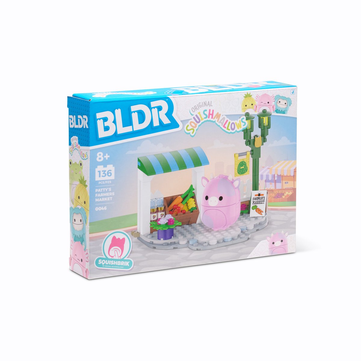 JAS BLDR KLOCKI MAŁY ZESTAW SQM Patty's Farmers Market With Patty