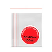 Akcesoria do pakowania - Woreczki Strunowe 60x80 mm 100 szt. - miniaturka - grafika 1