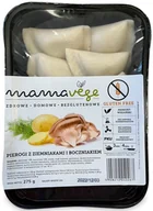 Szybkie dania obiadowe - PIEROGI Z ZIEMNIAKAMI I BOCZNIAKIEM BEZGLUTENOWE 275 g - MAMA VEGE - miniaturka - grafika 1