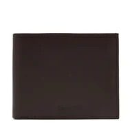 Portfele - Portfel męski Calvin Klein Ck Premium Bifold 5Cc W/Coin K50K512923 Brązowy - miniaturka - grafika 1