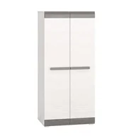 Szafy - Szafa dwudrzwiowa BLANCO 01 sosna śnieżna/new gray - miniaturka - grafika 1