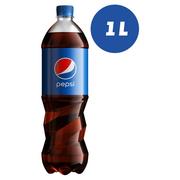 Napoje gazowane - Pepsi Napój gazowany o smaku cola 1 l - miniaturka - grafika 1