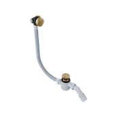 Syfony - Excellent syfon wannowy z napełnianiem, miedziany szczotkowany - miniaturka - grafika 1