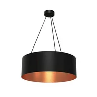 Lampy sufitowe - Milagro LAMPA wisząca ROBIN MLP 4484 okrągła OPRAWA zwis czarny miedziany MLP 4484 - miniaturka - grafika 1