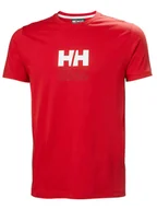 Koszulki sportowe męskie - Helly Hansen Koszulka funkcyjna "Core" w kolorze czerwonym - miniaturka - grafika 1