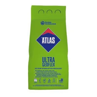 Atlas Klej żelowy wysokoelastyczny odkształcalny ULTRA GEOFLEX C2TE S1 biały 5 kg - Kleje i inne preparaty budowlane - miniaturka - grafika 1