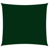 Parasole ogrodowe - vidaXL Żagiel przeciwsłoneczny, tkanina Oxford, kwadrat, 5x5 m, zieleń 135471 - miniaturka - grafika 1