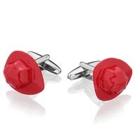 Spinki do mankietów i krawatów - Spinki do mankietów X2 Strażak - miniaturka - grafika 1